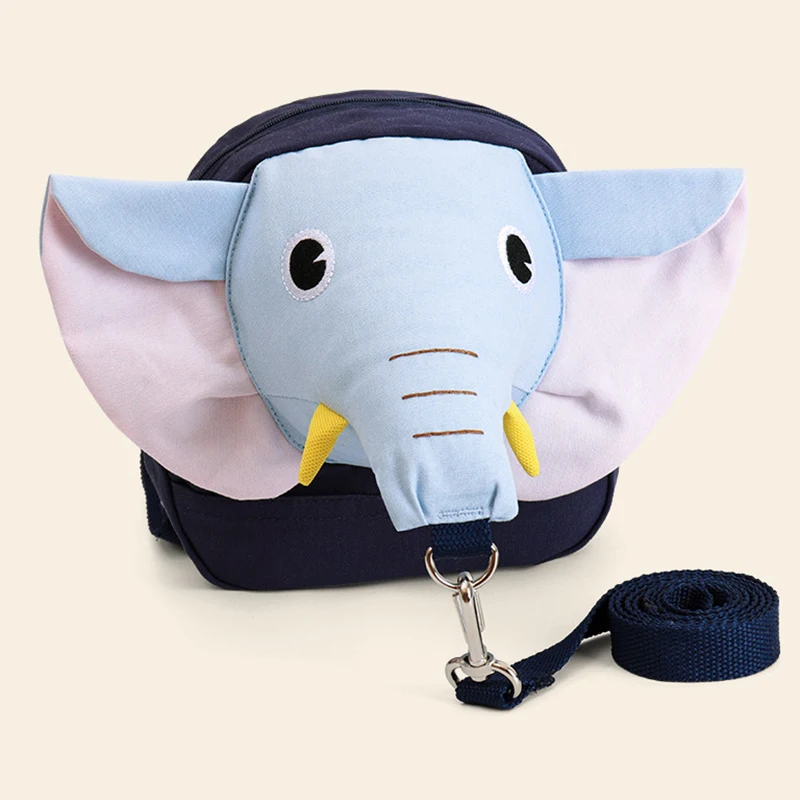 Andador para bebés, mochila con arnés antipérdida para niños, bolsa de elefante para caminar, bolsa de seguridad para caminar para niños pequeños, portabebés con correa - imagen 3