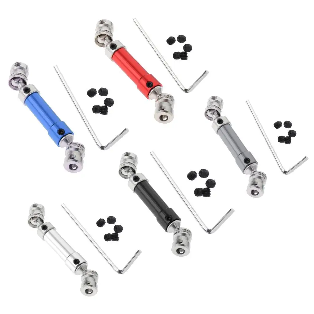 Eje transmisión de acero universal para coche RC 4x4 - imagen 3