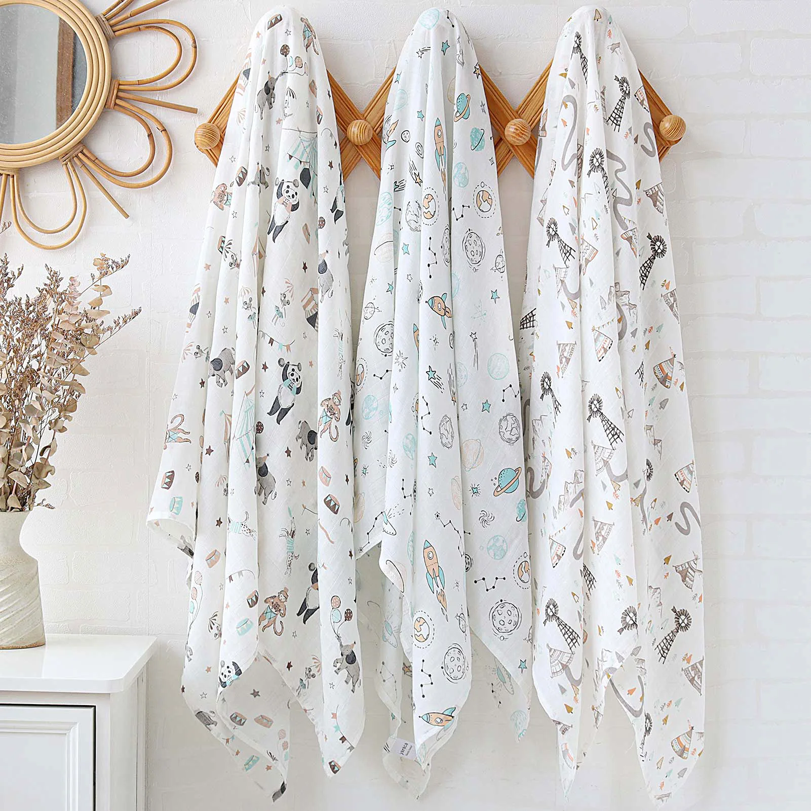 Mantas bebé - Detalle diseño