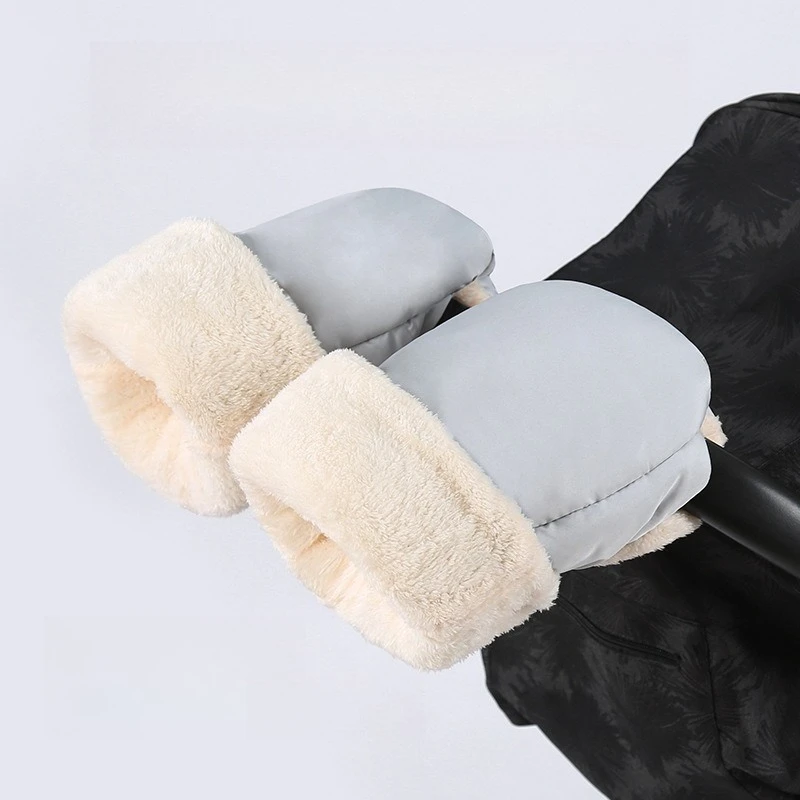 Guantes de carrito para bebé impermeables de invierno - imagen 3