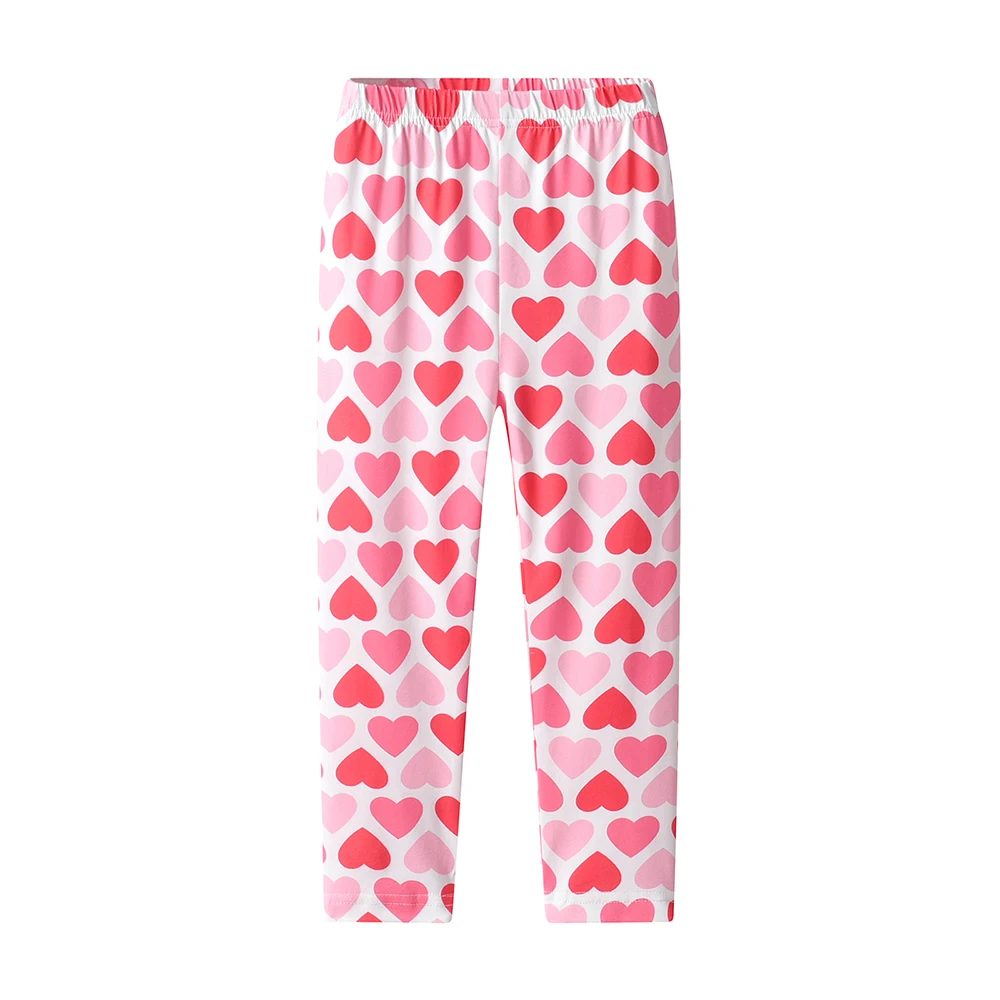 DXTON pantalones largos niño con corazones suave primavera verano