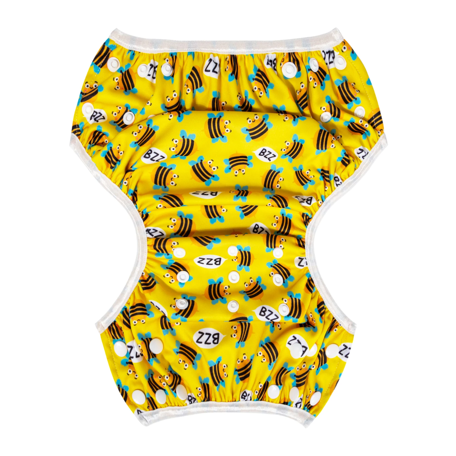 ALVABABY Pañal reutilizable para bebé 0-3 años, cómodo y absorbente - imagen 5