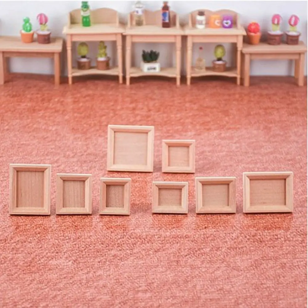 Mini marcos decorativos para casa de muñecas – Marco de fotos - imagen 4