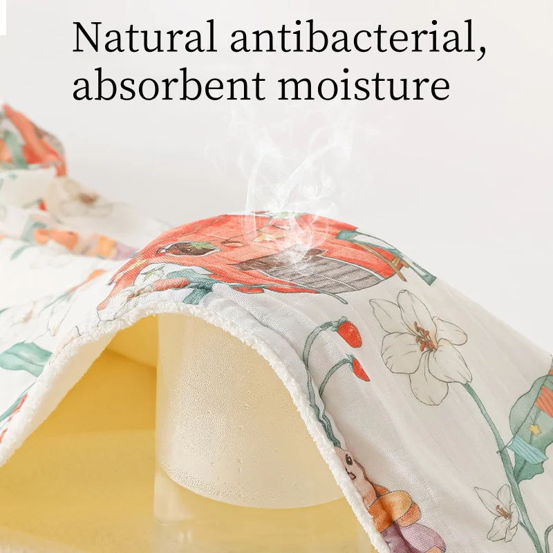 Toalla de baño bebé con capucha suave algodón invierno recién nacido - imagen 2