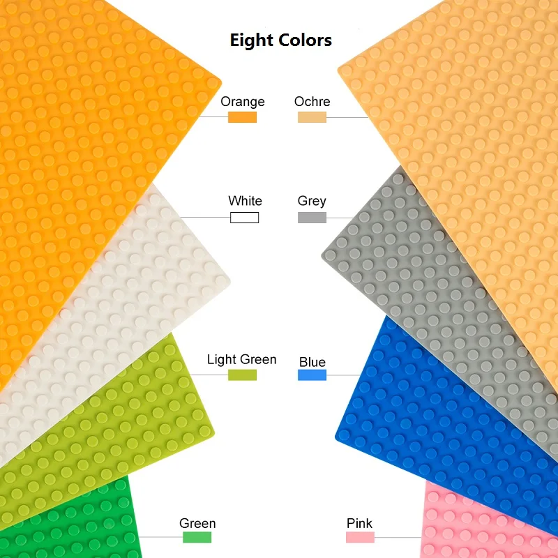 Placas Base 32x32 32x16 puntos placas Base clásicas bloques de construcción DIY ladrillos placas Base montaje de plástico para niños regalo - imagen 4