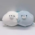 white blue seals