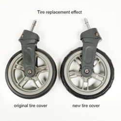 Uppababy Cruz V1 neumático delantero sin cámara de PU duradero