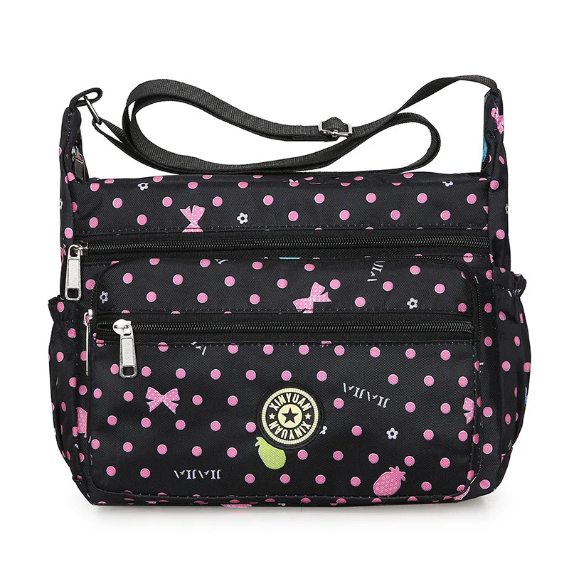 Bolso de lona Bolso de mujer Bolso de madre Bolsillo múltiple Impermeable Bolsas de compras de viaje de gran capacidad - imagen 5