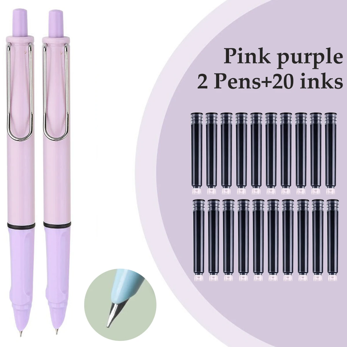 pink purple