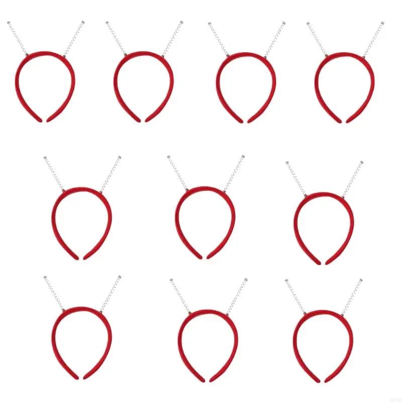 Red thickened headba