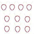 Red thickened headba
