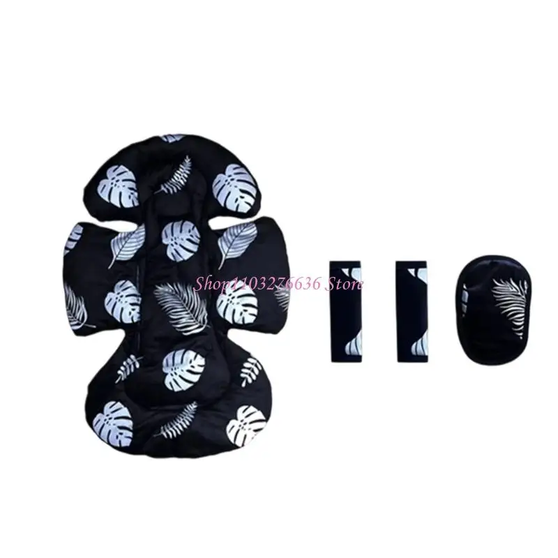 Cubierta cinturón seguridad R6FD con cojín asiento almohadilla entrepierna Diseño ergonómico tela para - imagen 5