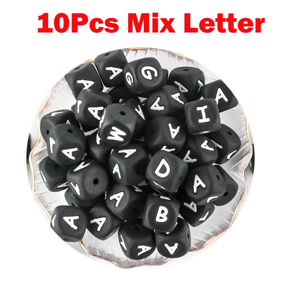 10pcs Mix letter