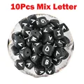 10pcs Mix letter