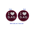 10pcs wine red