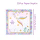 25pcs napkin