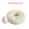 white beanbag cover