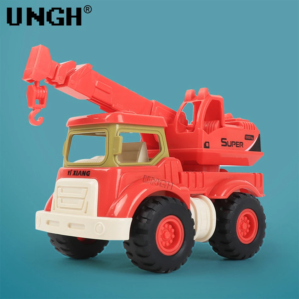 Pack vehículos de construcción para niños: grúa y excavadora - imagen 5