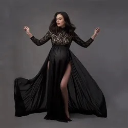 Vestido y mono: conjunto para fotografía de maternidad