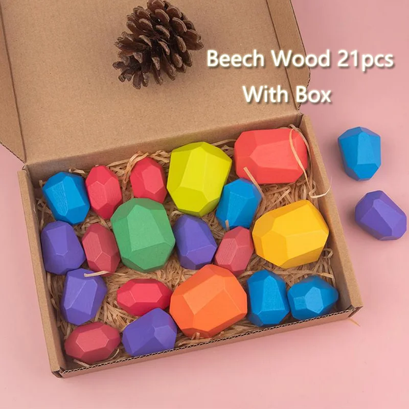 21pcs Beech Wood