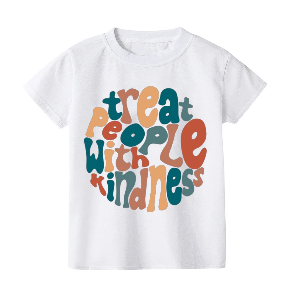 Camiseta Treat People with Kindness de algodón para niño - imagen 2
