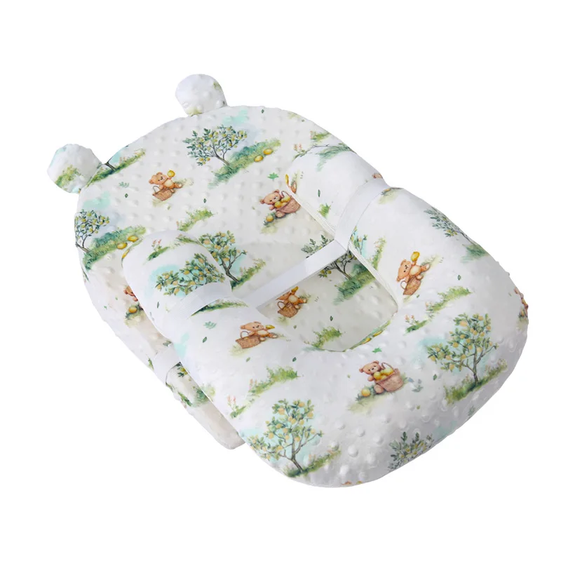 Almohada antirrollos transpirable para bebé recién nacido - imagen 4