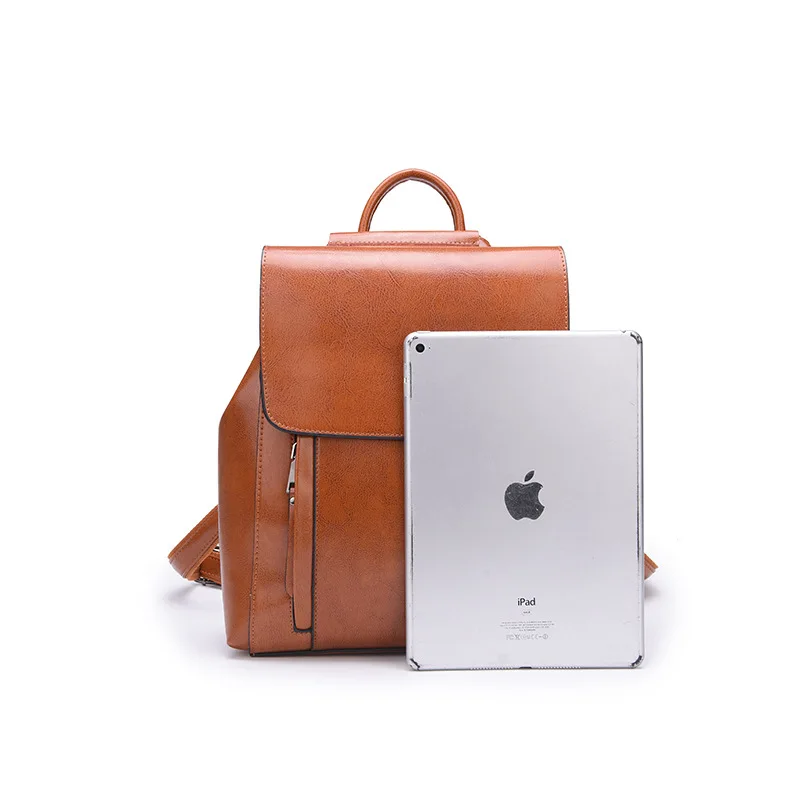 Bolso de pañales multifuncional cuero capas para mamá - imagen 4