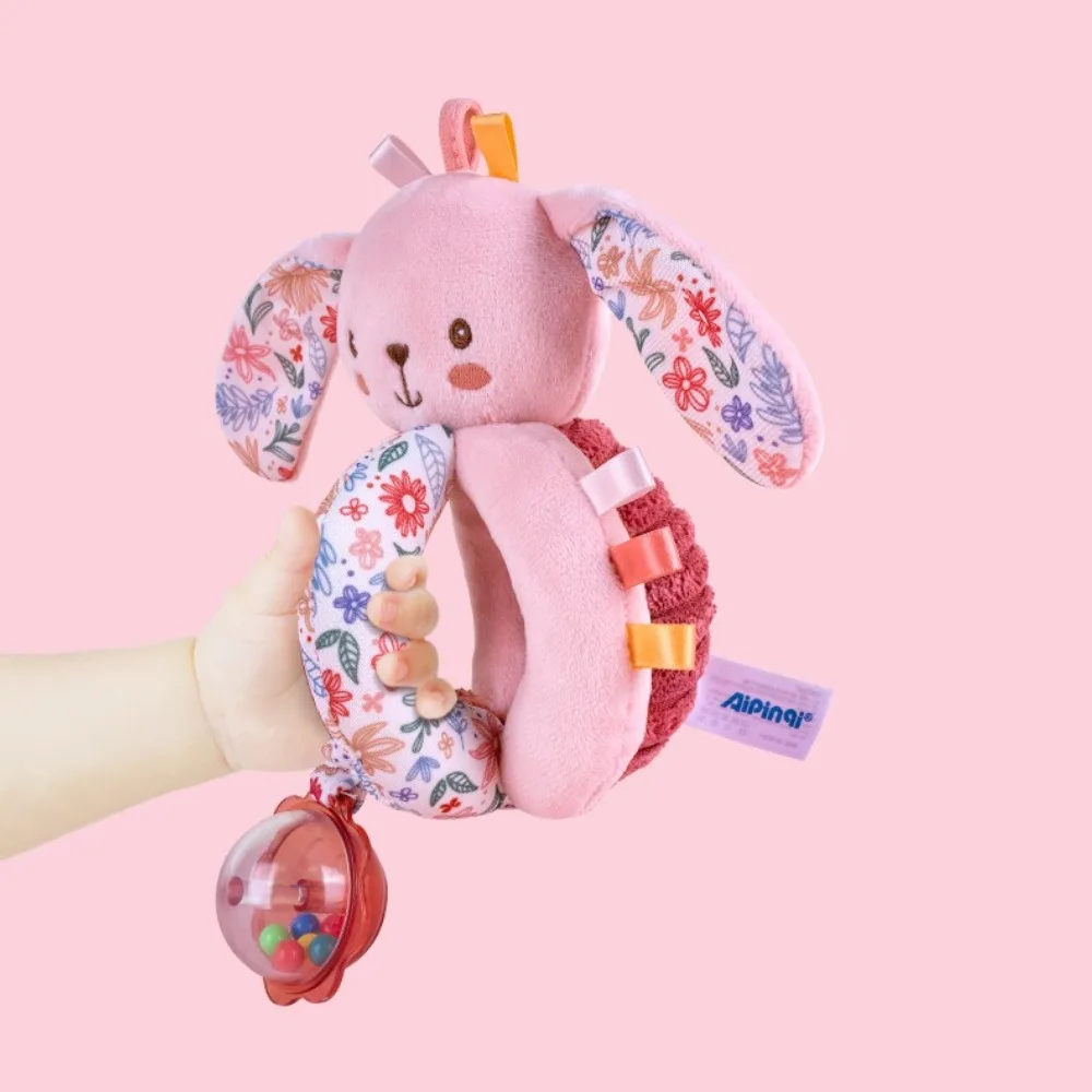 Pelota sensorial con agarre para bebé – Juguete educativo con campana