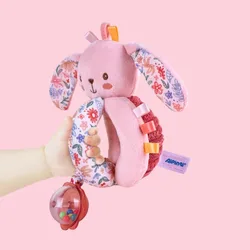 Pelota sensorial con agarre para bebé – Juguete educativo con campana