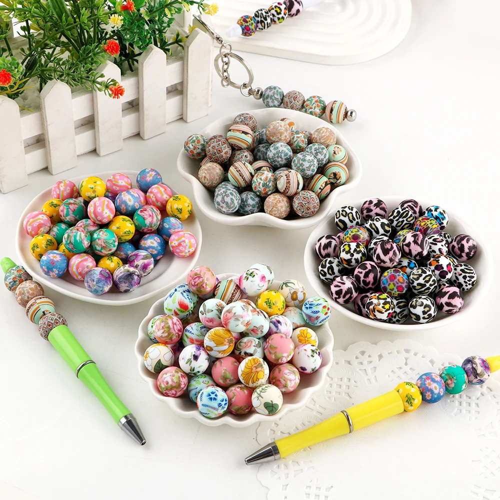 Cuentas silicona suave seguro para collares y pulseras bebé DIY - imagen 4