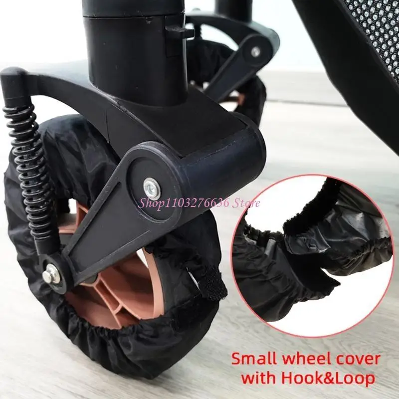 Pushir R6FD Protector de ruedas para cochecito bebé - imagen 4