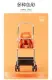 Orange stroller