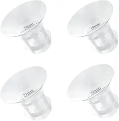 Insertos de brida para extractor de leche materna - tallas 13-21 mm