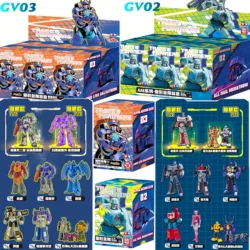 Juego de figuras de acción de transformación AULDEY, articulaciones móviles Optimus Prime, figura de acción, juguete de modelos coleccionables, regalo de Navidad