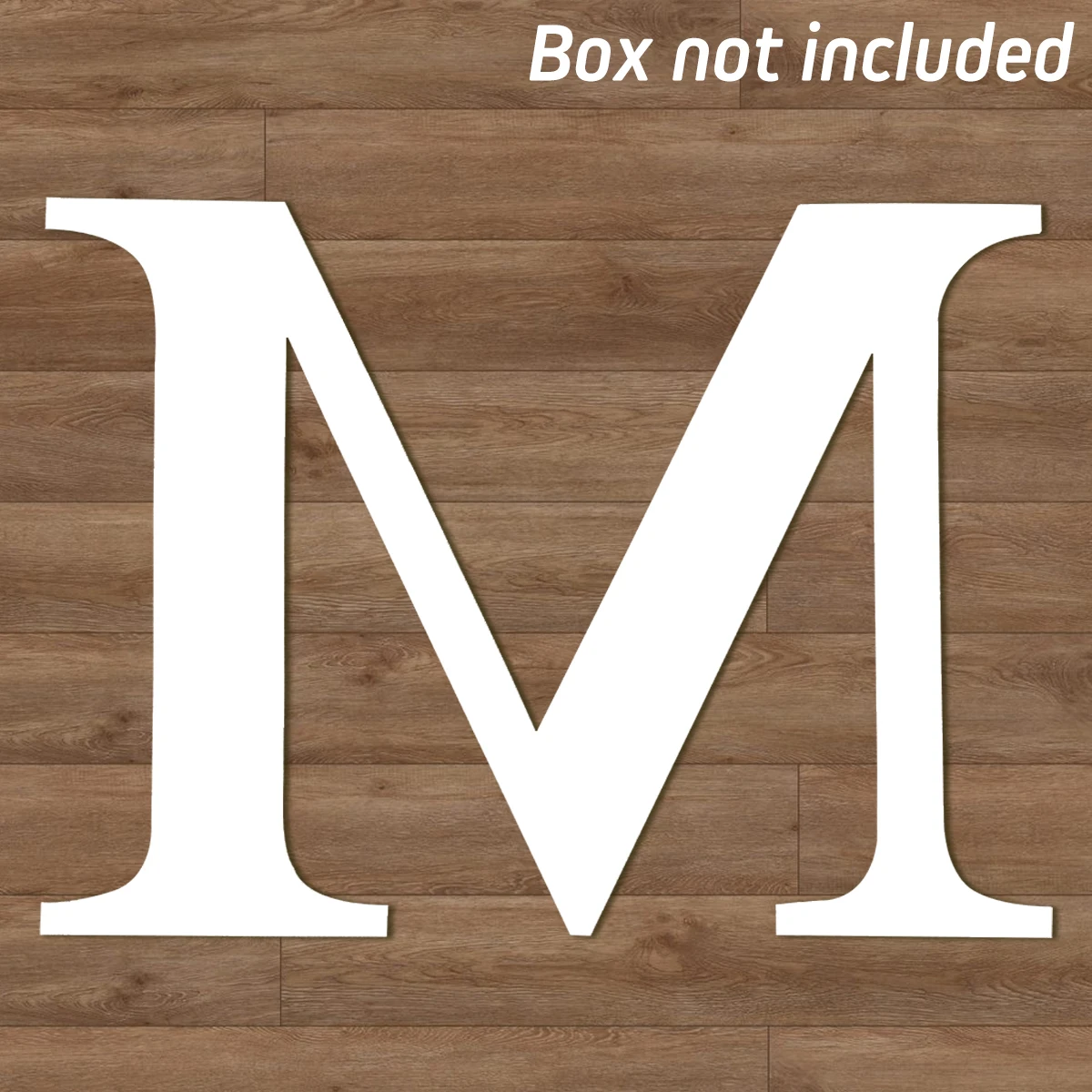 only Letter M No Box