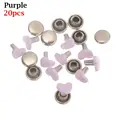 20Pcs Purple