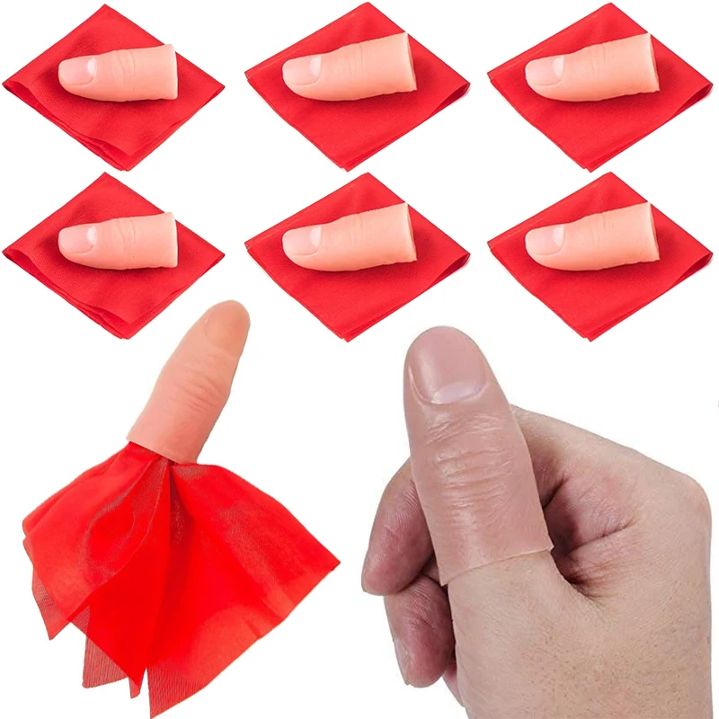 Bufanda de seda que desaparece, accesorio mágico, truco y golosinas de Halloween, actuación de fiesta, magia de primer plano para entretenimiento TMZ