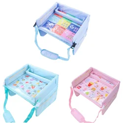 Bandeja organizadora plegable para cochecito y coche