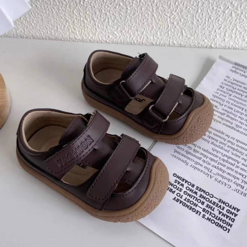 Sandalias antideslizantes de suela blanda para verano infantil - imagen 2