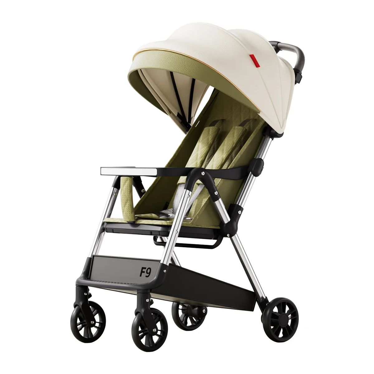 Nuevo cochecito de bebé ligero plegable puede sentarse o acostarse cochecito de bebé portátil carrito de bolsillo herramienta para caminar para niños - imagen 5