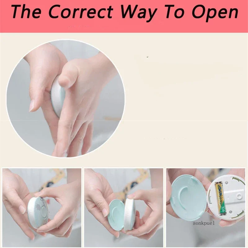 Recortador eléctrico para el cuidado de las uñas de bebés, cortaúñas para pedicura, cortador, tijeras pulidoras infantiles, cabezal de molienda para recién nacidos, 6 uds. - imagen 4