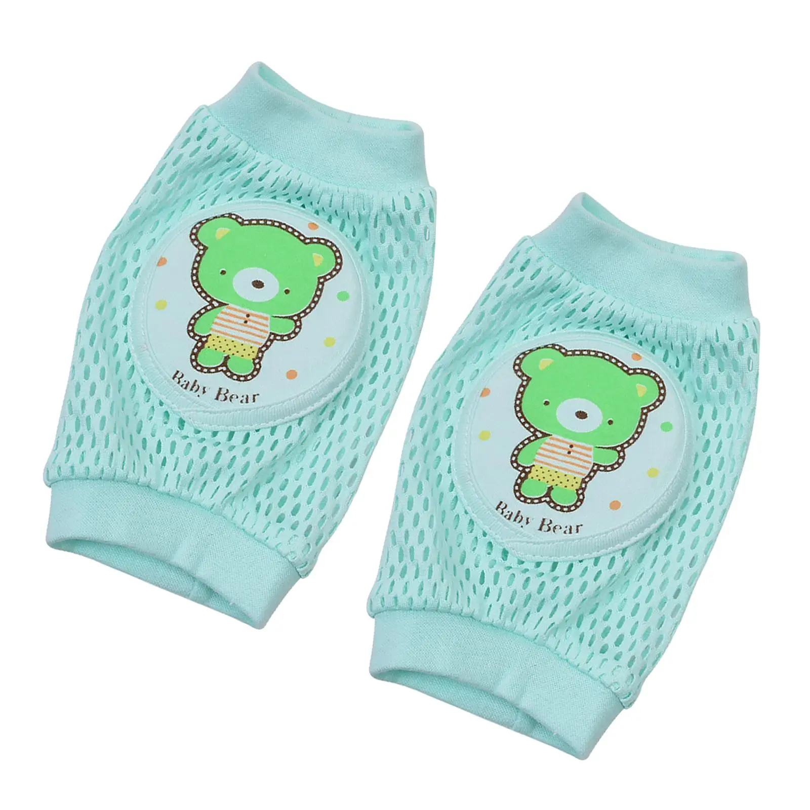 Soft Mesh Toddlers Knee Pads Baby Girls Boys Anti Slip Leg Warmer Cushion for Walking and Crawling