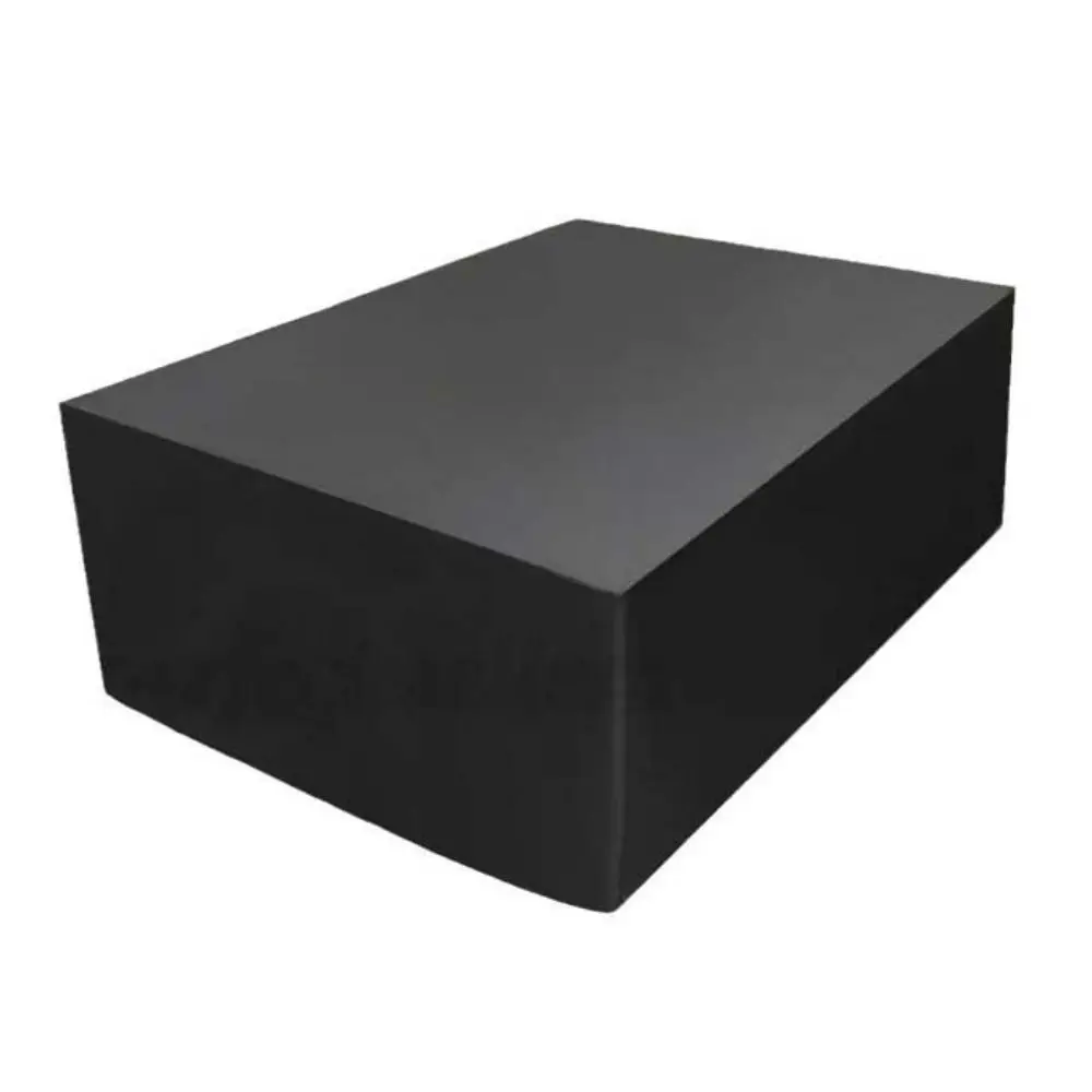 Cubierta para mesa de billar de 7/8/9 pies, tela Oxford impermeable, cubierta antipolvo para mesa de billar, color negro con cordón, cubierta para mesa de billar - imagen 5