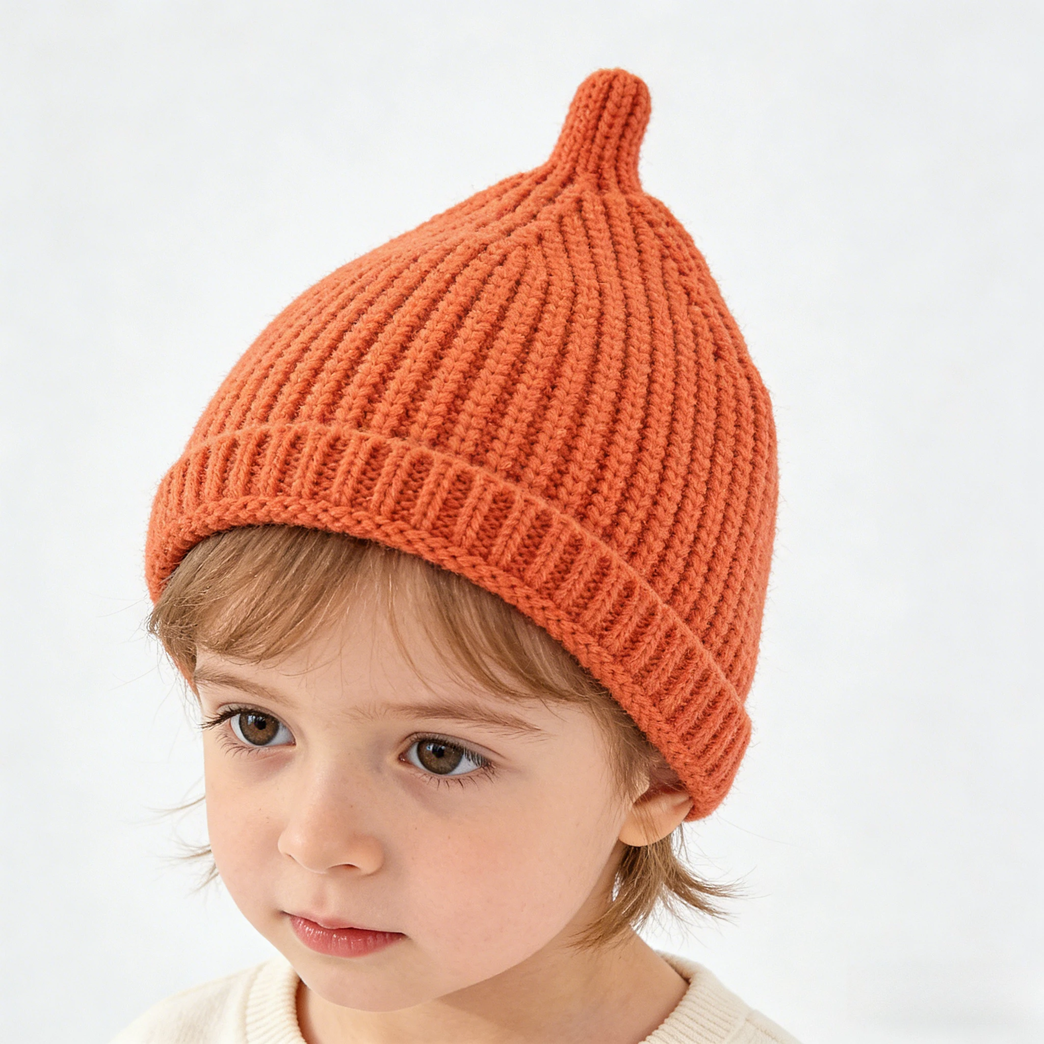 Gorro de lana para bebé con orejeras – Invierno - imagen 5