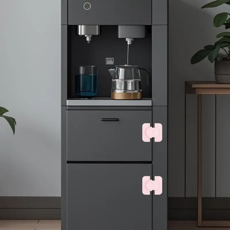 Cerraduras de gabinete a prueba de niños, cerraduras de seguridad para niños, cerradura segura, rápida y fácil, cerraduras de gabinete para niños pequeños, gabinete a prueba de niños - imagen 3