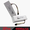 2PCS 9800mAh