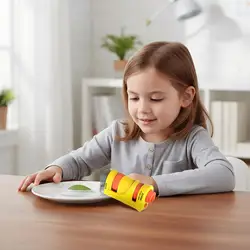 Microscopio infantil educativo para acampada – Juguete científico