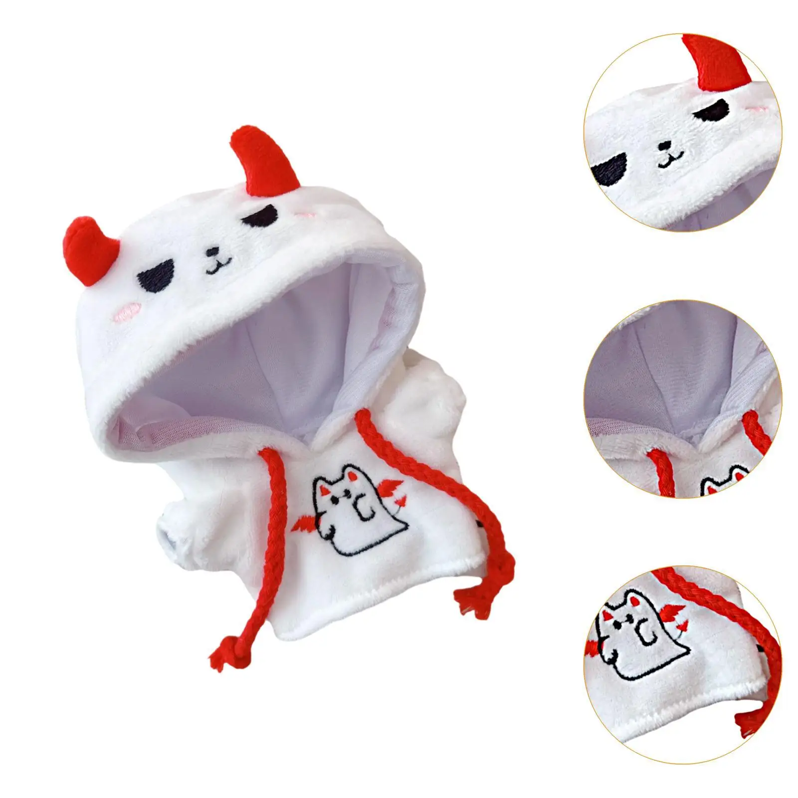 Dolls Hoodie Accs Miniature Clothes Outfits Costume for 15-17cm Dolls Boy Dolls Girl Dolls Halloween Gifts Thanksgiving Gifts