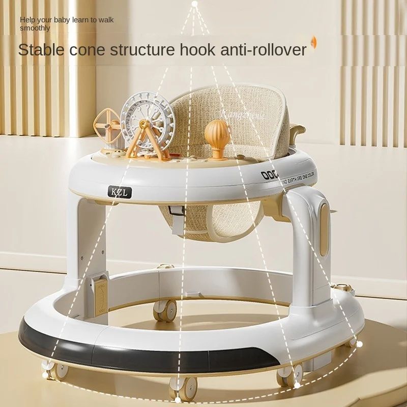 Cochecito Lazychild con patas en forma de O, cochecito de bebé antivuelco multifuncional para aprender a conducir y asistente para caminar - imagen 2