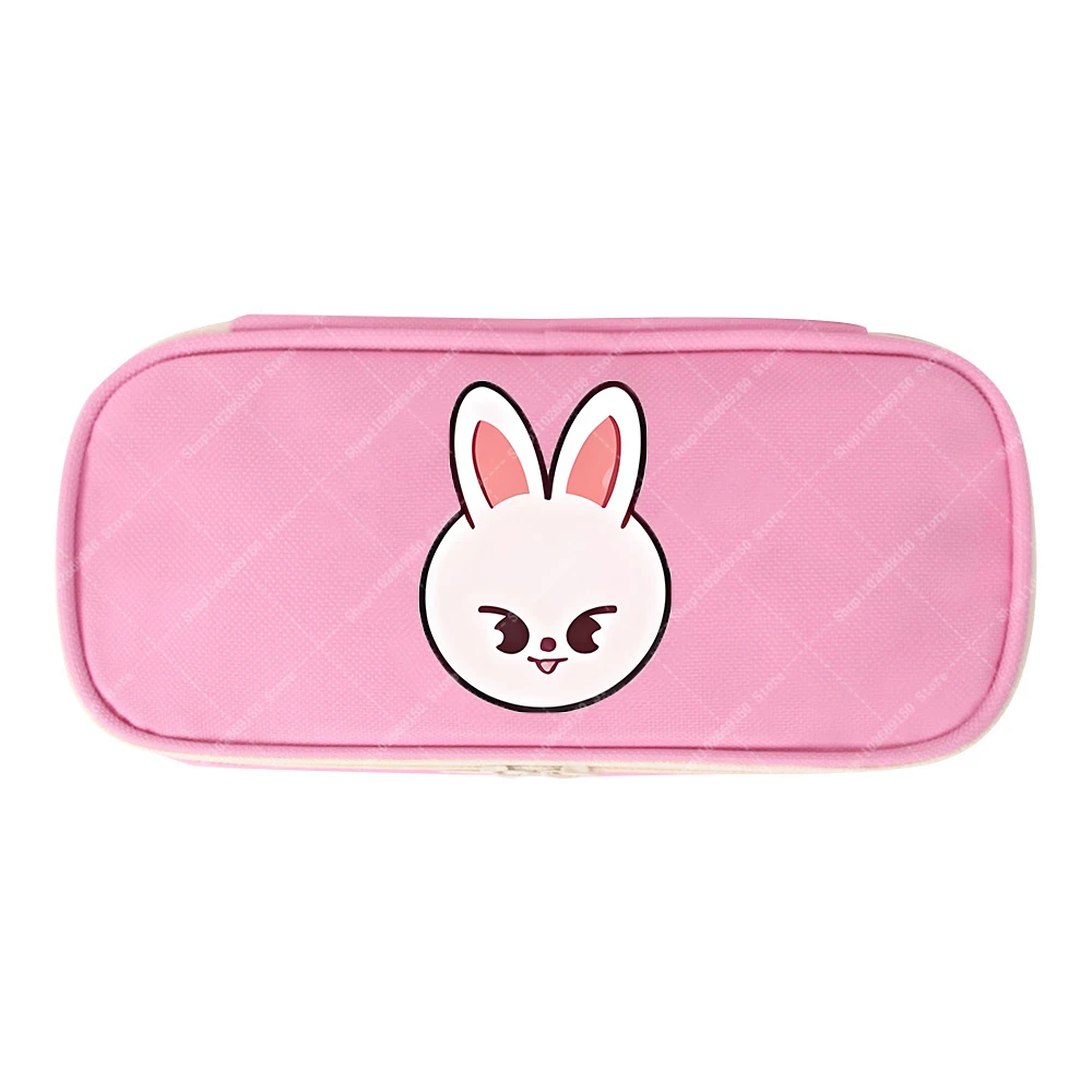 Bolsa de lápices bonita de dibujos animados para niños SKZ ooed, estuche de bolígrafo de Anime para niños, bolsa de almacenamiento de papelería Kawaii, accesorios, suministros escolares, regalos - imagen 5
